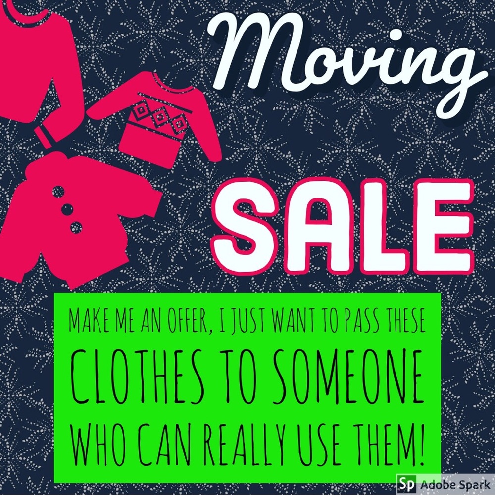MOVING SALE - MAKE ME AN OFFER!
